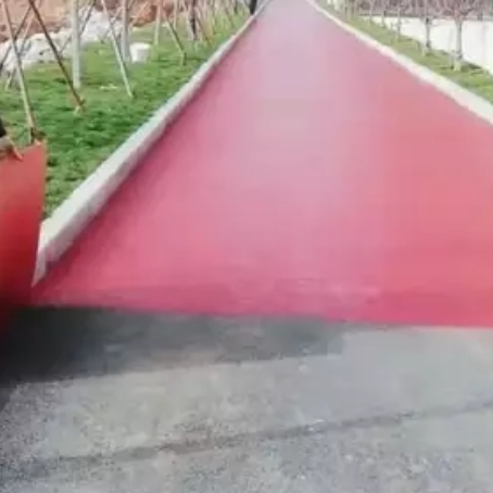 上海​ 彩色路面喷涂翻新是一种低成本