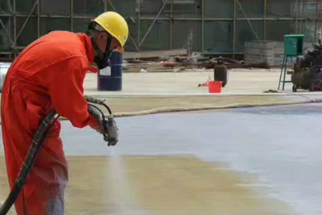 上海彩色路面喷涂是一种为路面